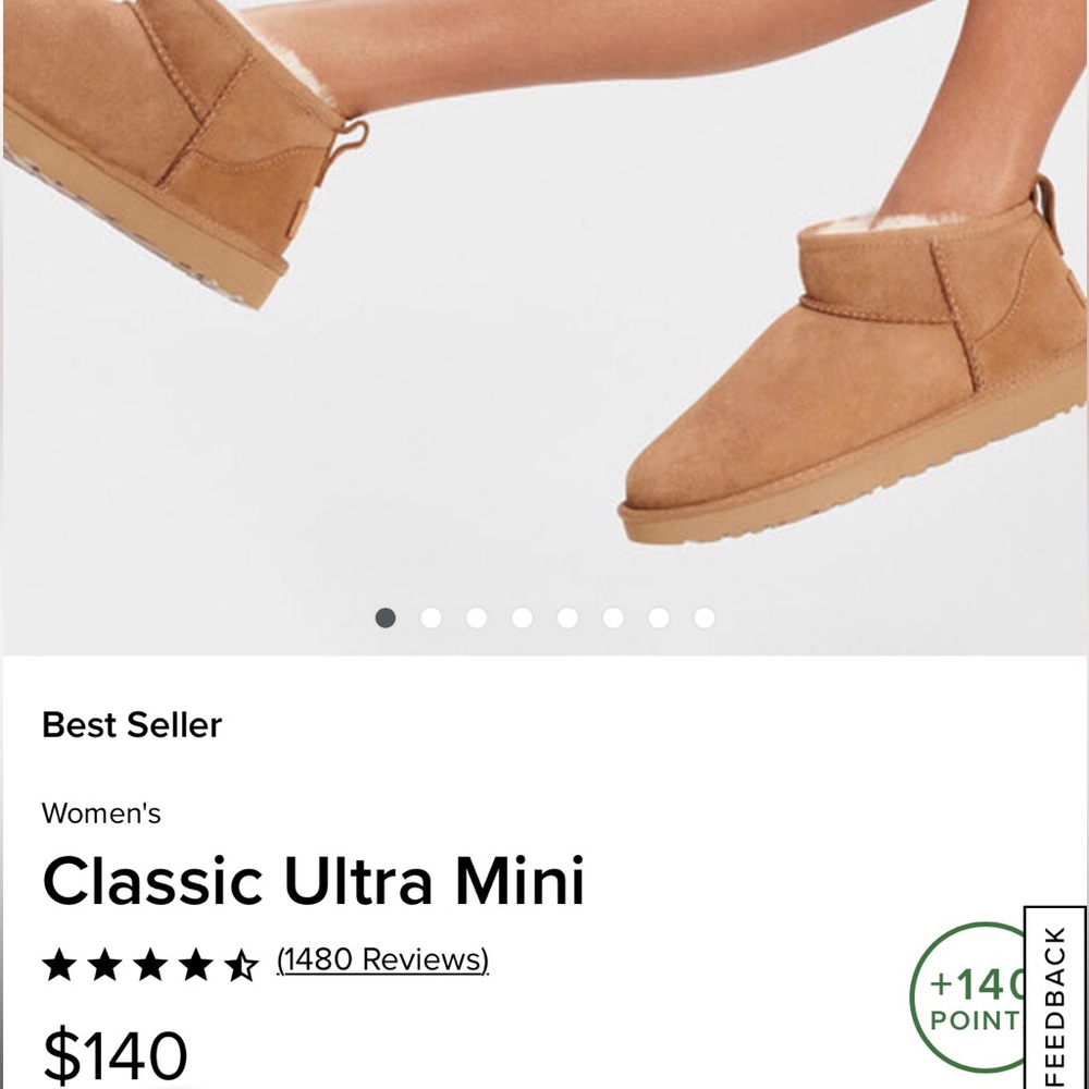 Size 8 UGGS waterproofed